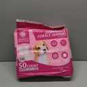 American Kennel Club Female Dog Wrap, Disposable Diapers with Wetness Indicator (Small Waist Size 12 - 20 in)