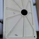 KRAUS Turino 30 Drop-In Undermount Fireclay Single Bowl Kitchen Sink with Thick Mounting Deck in Gloss White, KFD1-30GWH