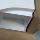 oleaf White Food Service Display Risers 6'', 7'', 8'' Acrylic Buffet Risers for Cakes, Pastries Desserts Nesting Display Stands for Party Catering and Buffet Tables