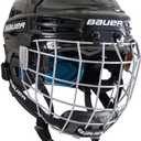 Bauer Prodigy Hockey Helmet Combo with Cage, Youth Size, Black