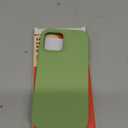 Vooii Compatible with iPhone 12 Case/iPhone 12 Pro Case, Liquid Silicone Upgrade [Soft Anti-Scratch Microfiber Lining] [Shockproof Drop Protection] Phone Case 6.1 inch - Matcha