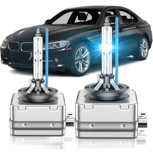 Fit for BMW 2007-2016 320i 328i 335i Xdrive GT E90 E92 E93 2014-2016 428i 435i 2017-2019 430i 440i D1S HID Xenon Headlight Bulbs, 750li 760li High Low Beam Bulb, 8000K White Blue, Pack of 2