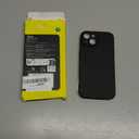 JETech Slim Case for iPhone 15 6.1-Inch with Camera Lens Full Cover Protection, Ultra-Thin Lightweight Matte Finish Minimalist Protective Phone Cover (Black)