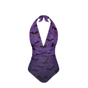 One Piece Bathing Suit for Women Custom Tummy Control Bathing Suits Trendy Summer Beach Wear, Size L
