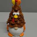 Thanksgiving Decorations, Thanksgiving Gnomes Ceramic Tree Decor, Ceramic Turkey Gnome Tree Decor, Turkey Decorations Indoor (8.4x4.3 inch)
