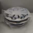 16" Blue Wheel Rim Cover Hubcaps Replacement R16 Hub Caps Snap On Universal Wheel Rim Cover ABS Exterior Accessories for Car Trunk SUV Set of 4