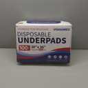 Tear-Resistant Disposable Bed Pads 30" x 36" 100 Count Absorbent Underpads, Chux Thicker Extra Large Incontinence Bed Pads, Pee Pads for Adults, Kids, Elderly, Pets