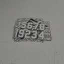 190 Pcs Iron on Letters Iron on Numbers Alphabets Fabric Stickers 8 Inch and 3 Inch Number Patches 2'' Heat Transfer Letters for Clothing DIY Crafts Sports Team Uniform(Border Style,White)