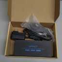 4K@144Hz Displayport KVM Switch 2 Monitors 2 Computers USB3.0 KVM Switch Dual Monitor for 2 Computers Share 2 Monitors and 4 USB Devices Support Extended/Copy Mode with Desktop Controller (Deep Blue)