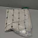 Boho Throw Pillow Covers 22x22 Set of 2 Modern Farmhouse Decorative Cushion Case Tufted Square Pillows Cover Neutral Pillow Cases Accent Pillowcase for Sofa,Couch,Bed,Beige and Black