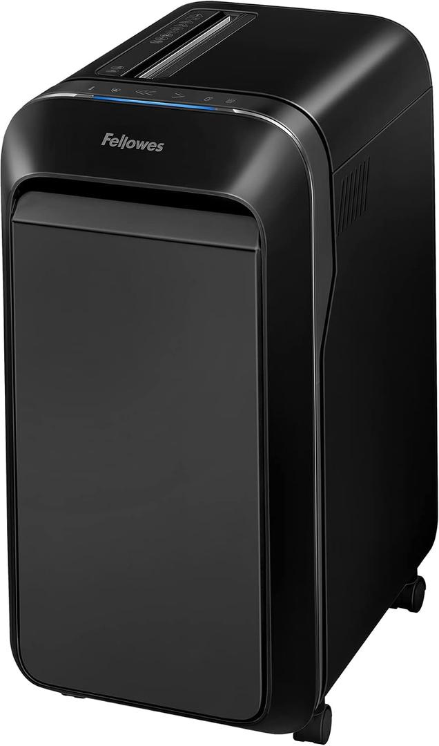 Fellowes Mfg Co. 5015401 Powershred LX22M 20 Manual Sheet Capacity Micro-Cut Shredder - Black