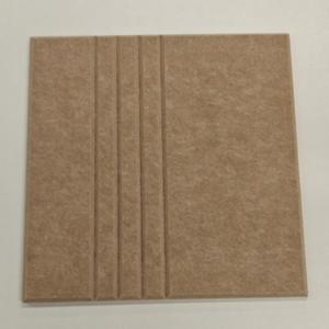 12PCS Acoustic Panels (Harmony Grooved, Camel Hazel)