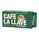 Cafe La Llave Dark Roast Ground Espresso Coffee, 16 oz Bricks Bold Cuban-Style Blend, Moka Pot, Espresso, Drip Strong Rich Flavor (EXP 06/24/26)