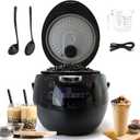 Boba Maker,6L Commercial Automatic Boba machine for Bubble Tea,Milk Tea & Sago,Non-Stick Boba Pot for Restaurants,Cafes & Snack Bars,110V Bubble Tea Machine,900W