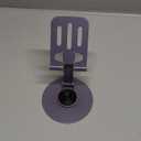 Lusosh Universal Metal Cell Phone Stand, Multi-Angel Adjustable 360° Rotation Non-Slip Metal Phone Stand Compatible with iPhone 17 16 Pro Max and All Smartphones (Purple)