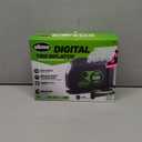 Slime 40088 Tire Inflator, Portable Car Air Compressor, Inflate Right automatic shut off, with Digital 99 psi Display, Long Hose and LED Light, 12V, 6 min inflation (Compact)