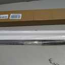 LazBlinds No Drill Blackout Cellular Shades, 34.5" W x 48" H, White