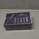 5 in 1 Wand Curling Iron Set, Hair Styling Tools with Thermal Brush and 4 Interchangeable Ceramic Barrels from 1/2 to 1 1/2 inch, Fast Heating, Dual Voltage Hair Curler, Gifts for Women (Rose Gold)