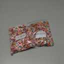 2 x AmlkHxuan 1000pcs Round Letter Beads Colorful Gold Acrylic Alphabet 4x7mm for Bracelets Necklace Jewelry Making Supplies (Gold Colored)