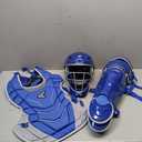 Easton | GAMETIME 2.0 Baseball Catcher's Equipment | Box Set | NOCSAE Approved | Youth/Intermediate/Adult | Multiple Colors (Intermediate | Ages 13-15, Royal / Grey)