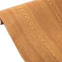 TOOLDECO Peel Stick Wood Grain Wallpaper Countertop Paper Funitures Decorative Vinyl Sticker (15.8X79Inch, Yellow) (24Inch*98Inch)