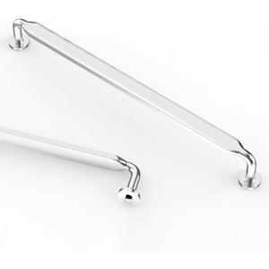 Asidrama 6 Pack 12.6 Inch(320mm) Polished Chrome Kitchen Cabinet Handles, Cabinet Pulls Kitchen Cabinet Hardware for Cupboard Drawer Pulls