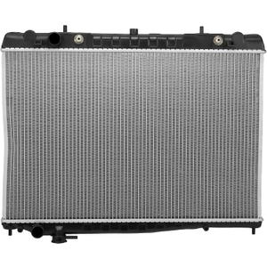 BDFHYK CU2215 Aluminum Radiator Compatible with Nissan Frontier 1998-2004 2006-2015, Compatible with Nissan Frontier 1999-2004, Compatible with Nissan Xterra 2000-2004 2.4L l4/3.3L V6 Replace 8012215