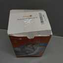 Sunany Travel Pillow, Upgraded Plane Pillow for Long Flights, Inflatable Neck Pillow Used for Airplanes,Cars,Buses,Trains,Office Napping with Eye Mask,Earplugs (Gray) (Medium, Grey (Head Heart-shape&sloping Base))