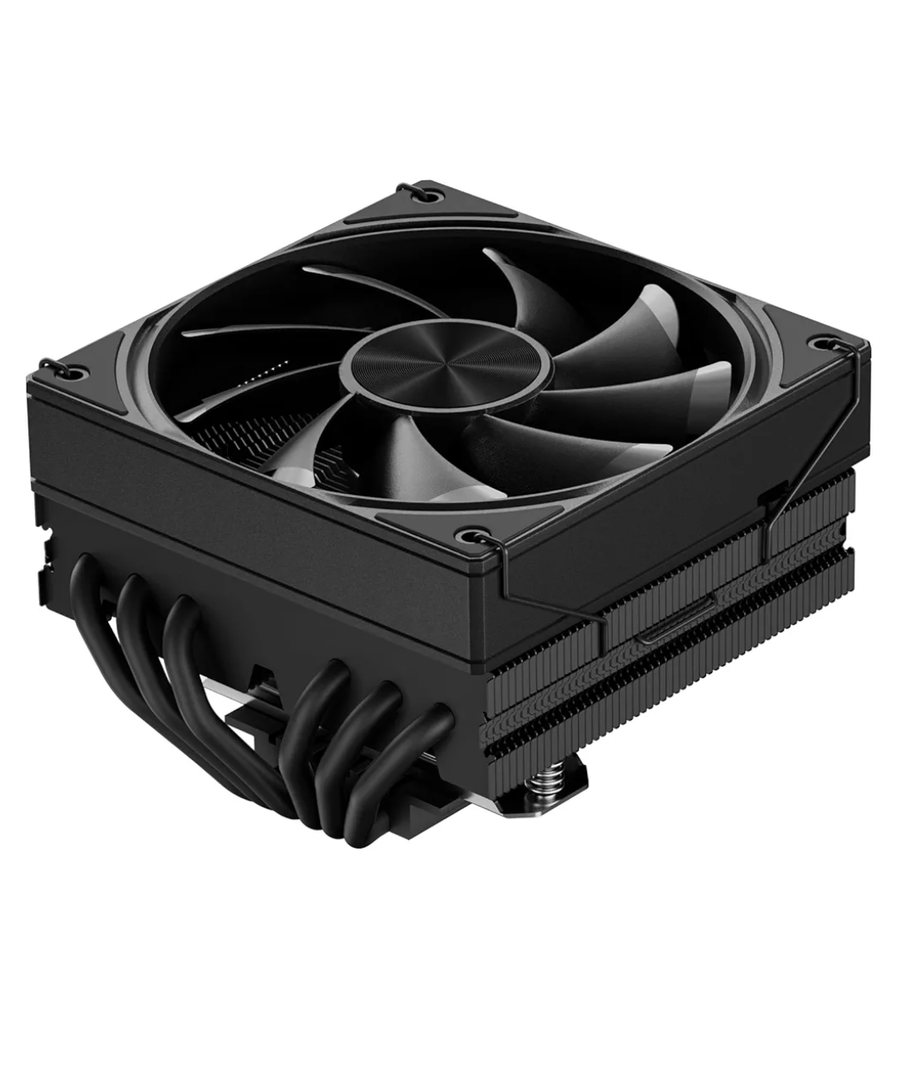 upHere Low Profile CPU Cooler Φ6mm*6 Low Profile Cooler 120mm Fan Low Profile CPU Cooler AM4 Compatible with AM5/Intel LGA 2011/2066(X79/X99)/1851/1700/1200/