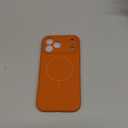 Miracase Magnetic for iPhone 17 Pro Max Case, Compatible with MagSafe, Integrated Silicone Camera Control Cover, 3.0mm Thicken Shockproof Drop Protection Phone Case for 17 ProMax, Orange