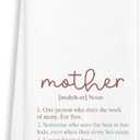 Mother Unconditional Love - Decorative Kitchen Towel 16"x24" - Hand Towel for Moms Bathroom, Gifts for Mother's Day, Birthday, Christmas, etc.(024)