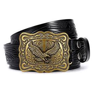 BELTROAD Cowboy Belts for Men Women Cowgirl Belt Western Country Belts for Jeans Christmas Gifts