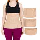 VitaliCore Postpartum Belly Band 3-in-1 for Women Adjustable Abdominal & Pelvic Support Wrap for Postpartum Recovery, C-Section & Waist Support