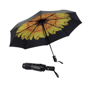 SY COMPACT Travel Umbrella Windproof Automatic Umbrellas Small Compact UV Sun Protection Factory Outlet Umbrella