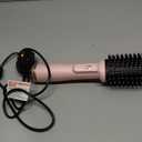Hair Dryer Brush Blow Dryer in One, 4 in 1 Hair Dryer and Styler Volumizer with Oval Barrel, Professional Salon Hot Air Brush for All Hair Types, Bright Pink