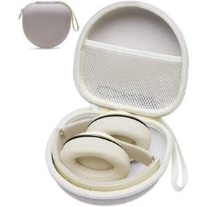 Headphone Case Compatible with Beats Studio Pro/Soundcore Anker Q20i/BERIBES/TOZO/KVIDIO/JBL Noise Cancelling Over-Ear Headphones, Beige (5.Khaki)