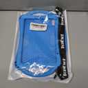 TopEsct Kids Case for iPad mini 7 (A17 Pro) 2024 /iPad Mini6 2021, Shockproof Silicone Cover with Handle Stand for 8.3" iPad mini 6th/7th Gen,Blue