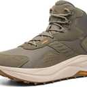 NORTIV 8 Men's Wide Toe Box Hiking Boots Low Drop Waterproof Outdoor Trekking Camping Shoes Katahdin (11, Olive)