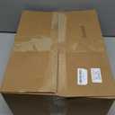 100 Pack Kraft Paper Bowls with Lid 25/34/ 37 oz Disposable Soup Salad Bowls Party Supplies, to Go Food Container for Party Dessert, Ice Cream, Yogurt, Microwave Freezer Safe