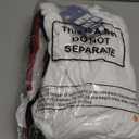 4 Pack Men's Big and Tall Cotton Shirts L-7xl, Long Sleeve Oversized Tops Loose Casual Large T-Shirts Basic Tee