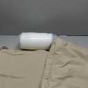 FUNHOME Outdoor Cushion Covers 20 x 18 x 4 inch,Set of 2,Replacement Seat Cushion Cover for Patio Furniture Chair,Water Resistant,Fade-Resistant Slipcover Only,No Insert(Light Beige)