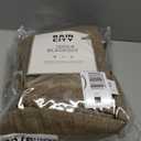 MIULEE 100% Blackout Linen Curtains for Bedroom Thermal Insulated Brown Grommet Room Darkening Curtains & Drapes Fall Decor for Living Room Nursery 52 x 84 Inch (2 Panels)