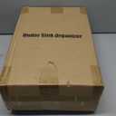 PXRACK Under Sink Organizer, Adjustable Height, 2-Pack 2 Tier Pull Out Under Cabinet Organizer, Slide Out Thickened Metal Under Sink Storage for Kitchen Bathroom Laundry Pantry Cabinet, L, White