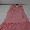 GRACE KARIN Womens 2025 Summer Dress Casual Sleeveless Spaghetti Strap Smocked Ruffle Beach Long Maxi Dress with Pockets
XXL