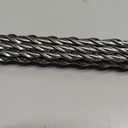 10 Pack Helical Stitching Tie, 1/4" x 40" 304 Stainless Steel Crack Repair for Wall Restoration, Compatible with Brick Block and Stone Masonry