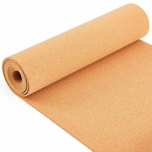 Pangda 24in x 10ft Multi-Purpose Cork Board Roll for Walls, 1/4" Thick | Natural Cork Material, Bulletin Board Roll for Photo and Message Push Pin Displays, Ideal for Home, School and Office