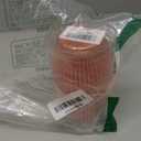 Gifbera Jumbo Metallic Rose Gold Foil Cupcake Liners Molds, 160-Count