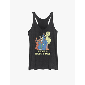 pregNUT Women's Raglan Pullover Sweatshirt with Crew Neck and Long Sleeves, Featuring a Printed Sesame Street Design S