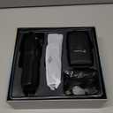 BESTBOMG Hair Clippers for Men, Professional Hair Clippers, Beard Trimmer& Rechargeable Shaver Set, Metal T-Blade, LED Display, Barber Hair Cutting Kit for Men Grooming & Gifts, BS-808A (Black)