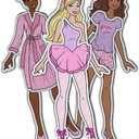 Riley Blake Collection of Barbie-Themed Merchandise, Including 5 Stackers, Rolies, Panels, and More (Barbie Girl Dream House Panel)